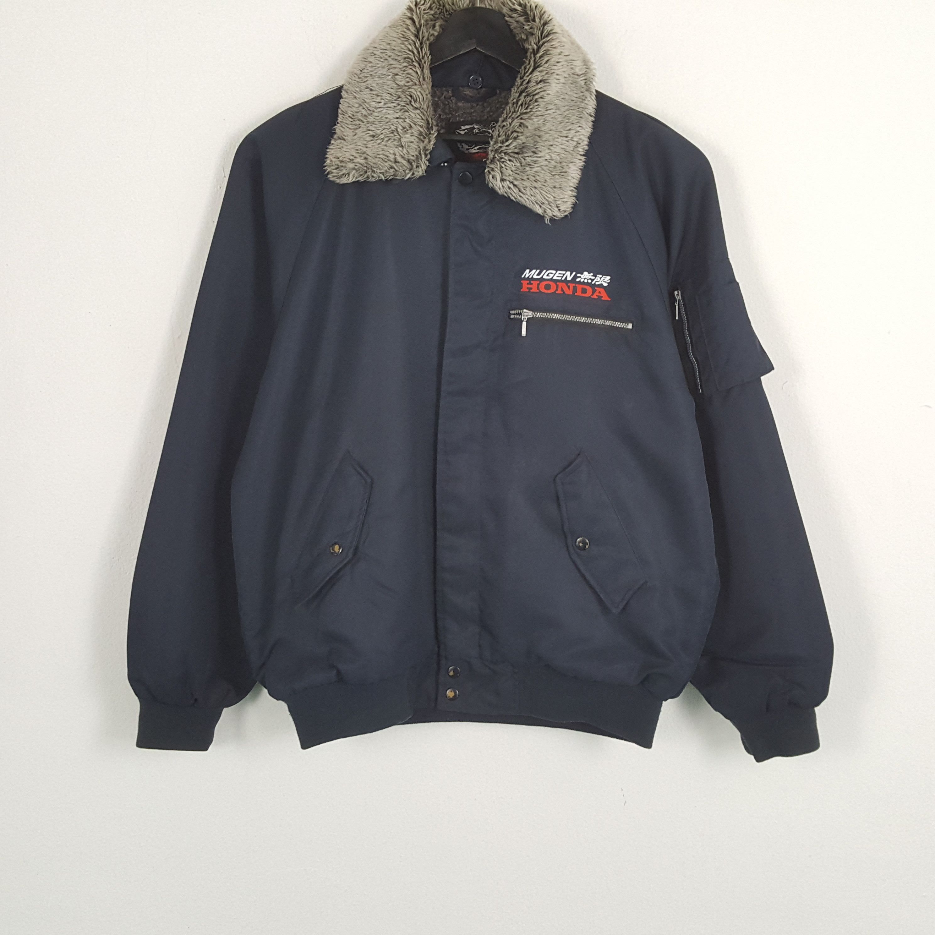 Japanese Brand × Vintage MUGEN HONDA Japanese Motorsports Custom Art Jacket Size US XL / EU 56 / 4 - 3 Thumbnail