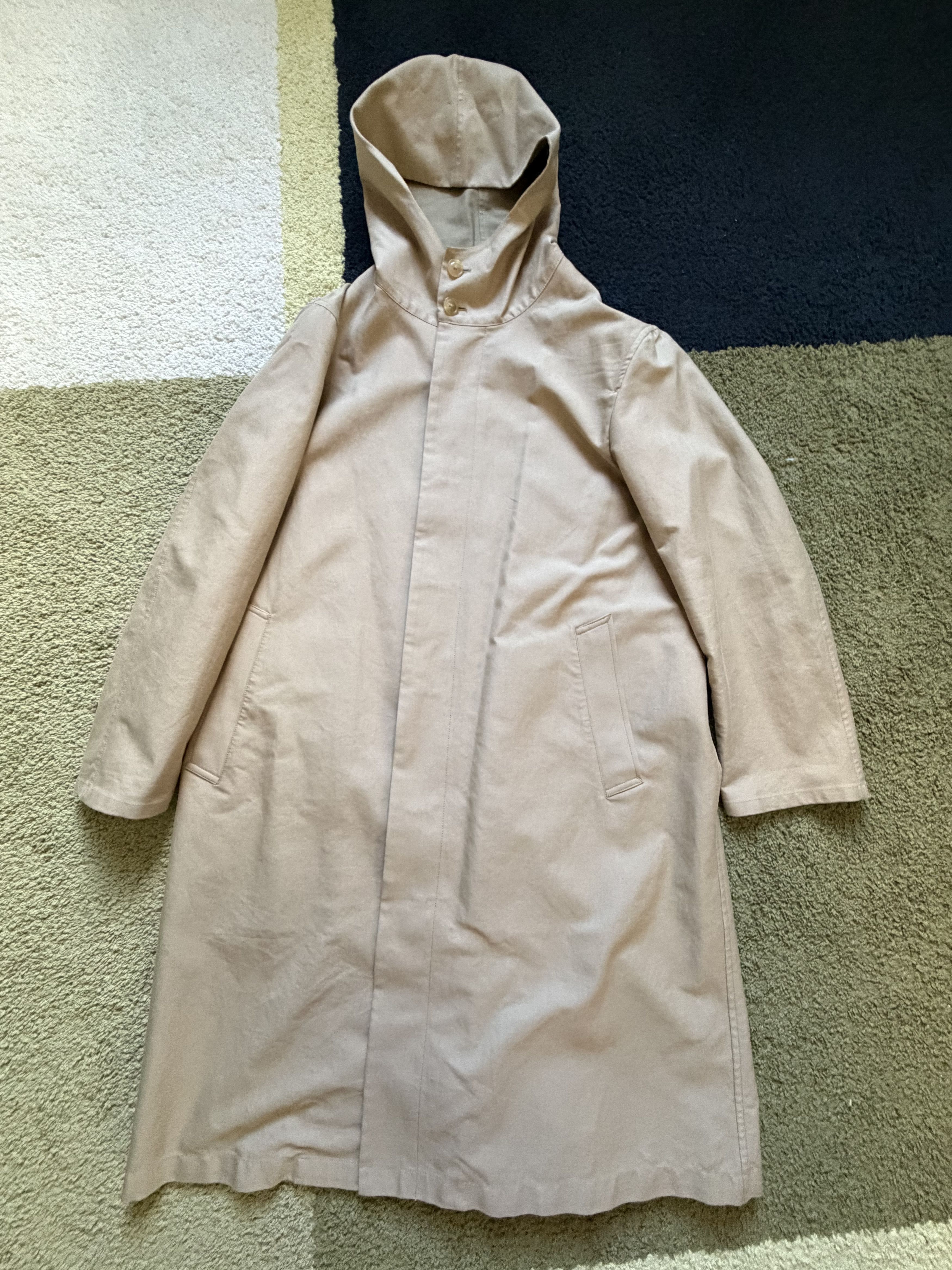 Auralee AURALEE FINX DOUBLE CLOTH HOODED COAT Size US XL / EU 56 / 4 - 1 Thumbnail