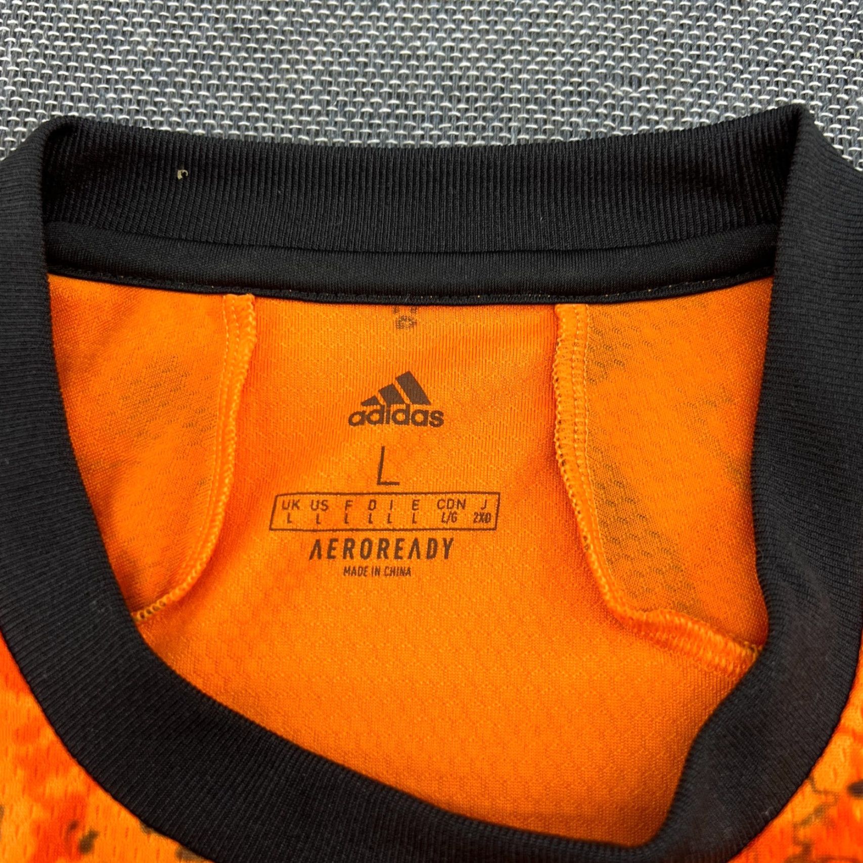 Adidas adidas Juventus Third Orange Black Fire Football Jersey Mens L Multicolor Short Sleeve Jersey Fan Shirt Size US L / EU 52-54 / 3 - 6 Thumbnail