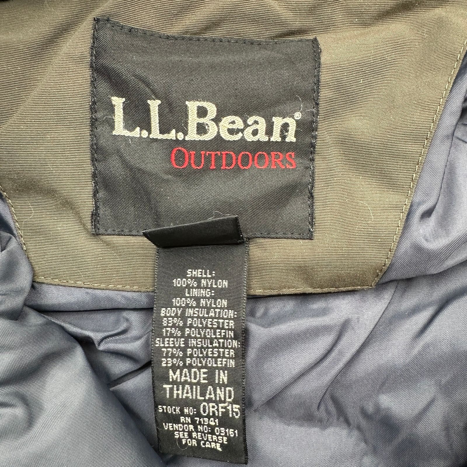 L.L. Bean VTG LL Bean Rugged Ridge Parka Jacket Mens Large Thinsulate Size US L / EU 52-54 / 3 - 3 Thumbnail