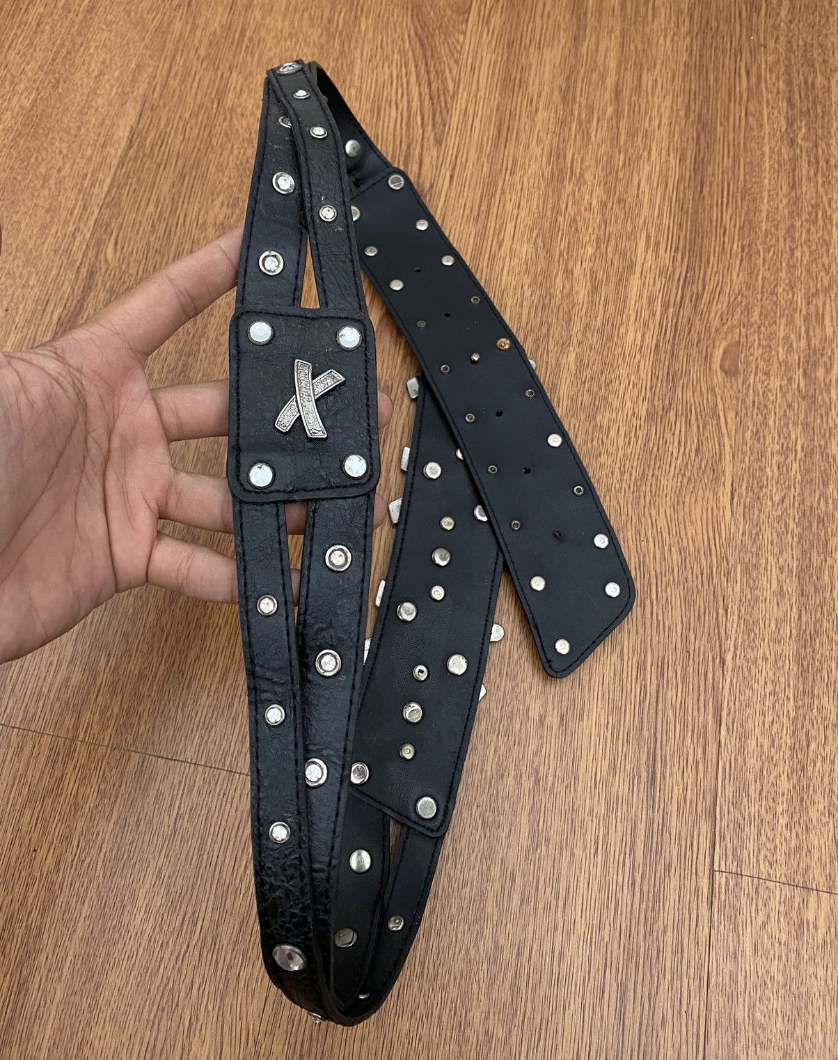 If Six Was Nine Crystal studded belt Size ONE SIZE - 4 Thumbnail