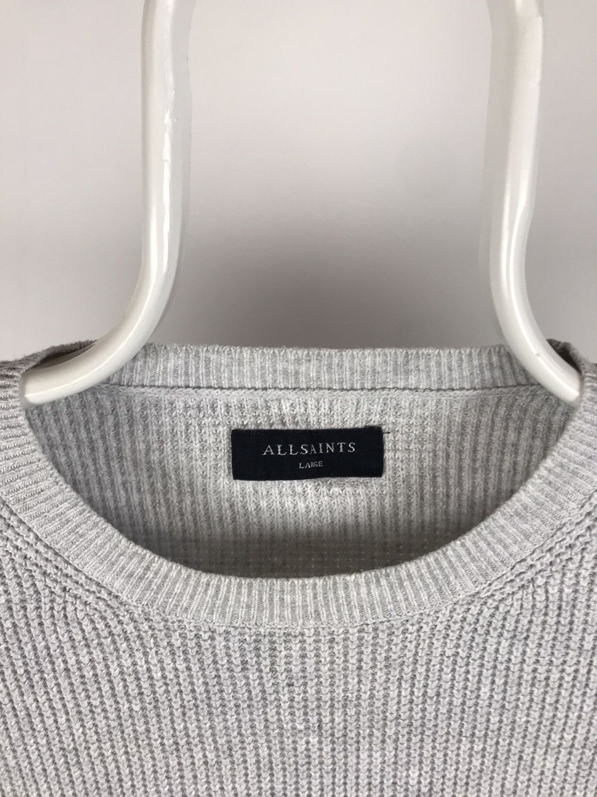 Allsaints All Saints Mert Crew Sweatshirt Size US L / EU 52-54 / 3 - 3 Thumbnail