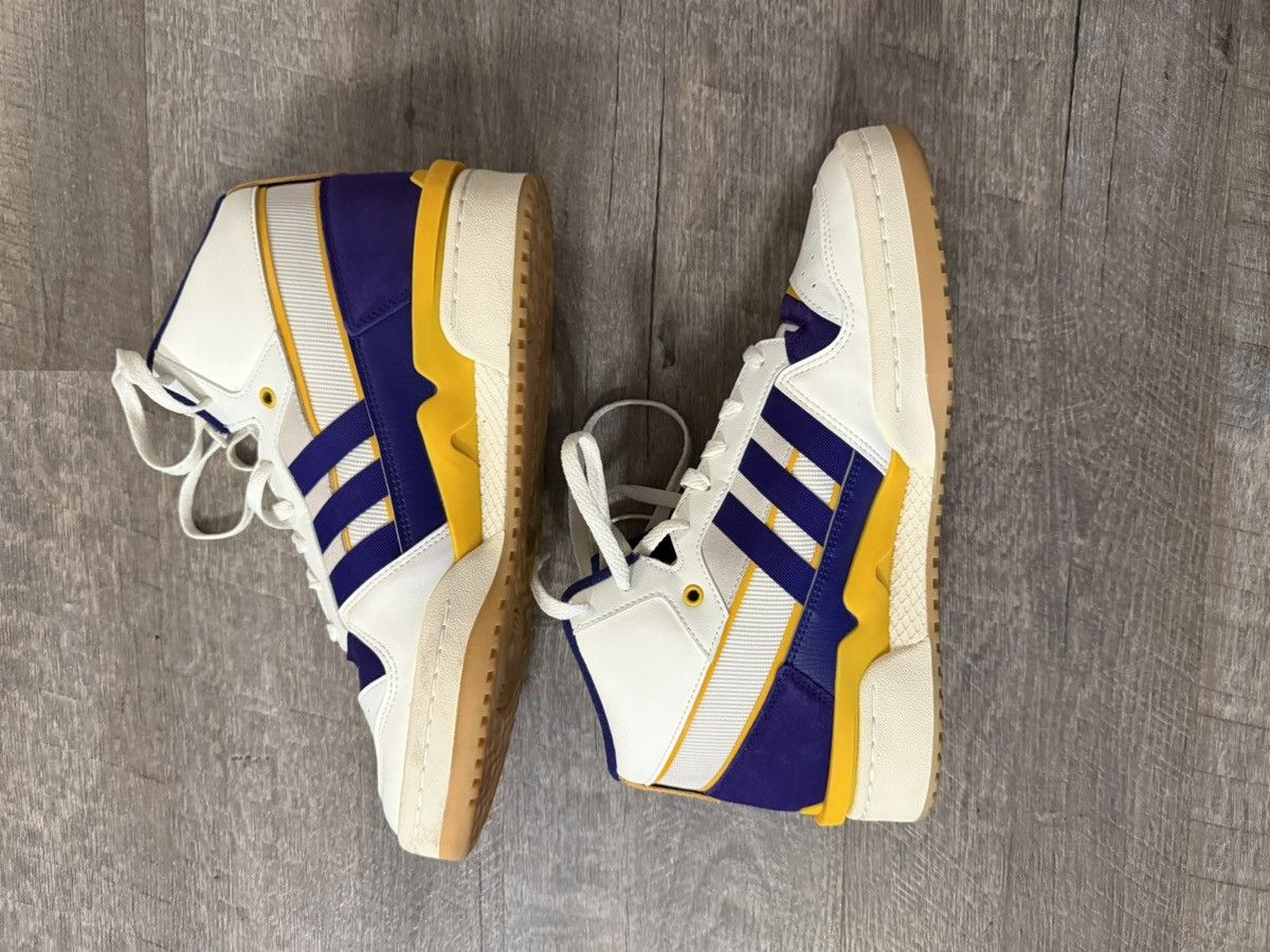 Adidas Adidas Forum Exhibit Mid 2 “Lakers” Size US 10.5 / EU 43-44 - 2 Thumbnail