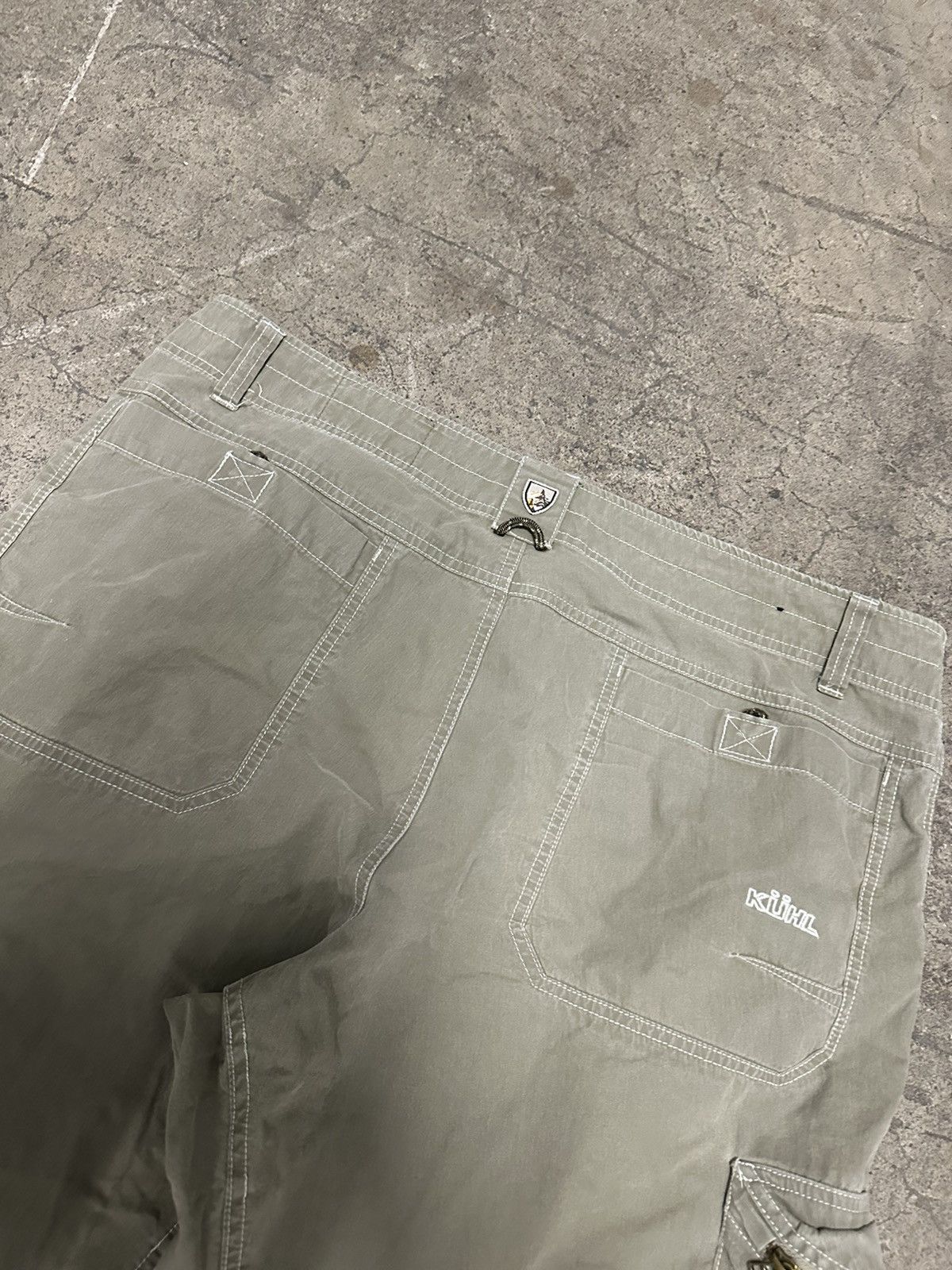 Kuhl × Vintage Kuhl patina dye cargo shorts Size US 38 / EU 54 - 2 Thumbnail