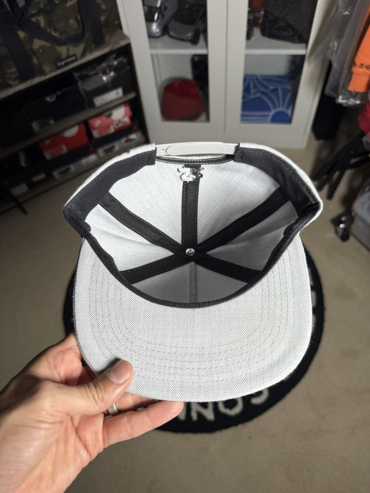 Supreme SURPEME SUBHUMANS 5 PANEL SNAPBACK HAT STARTER LOGO Size ONE SIZE - 8 Thumbnail