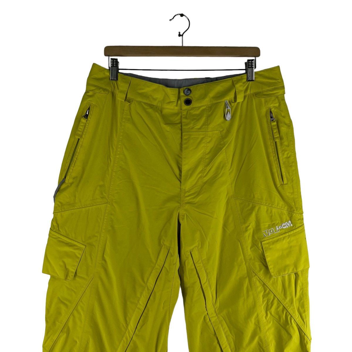 Japanese Brand 🔥Rare Colour Ski Pants Bondage Multi Pocket Volcom Nimbus Size US 39 - 2 Thumbnail