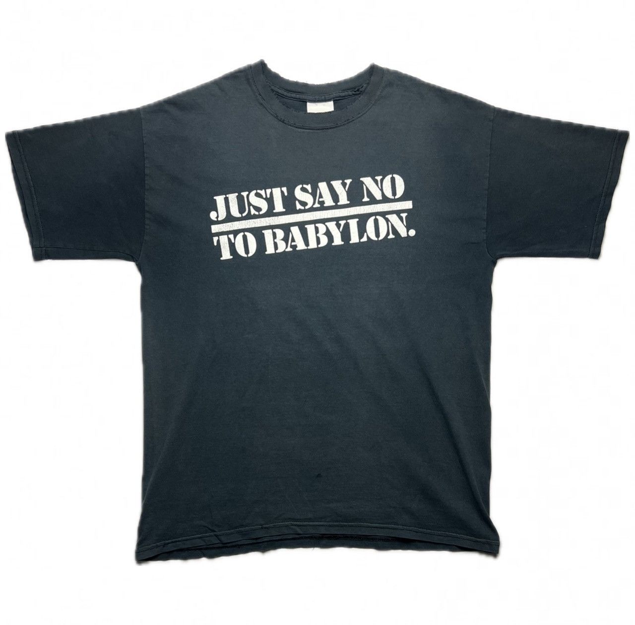 MasterPiece × Rap Tees × Vintage Masterpiece Public Enemy Just Say No To Babylon Target Tee Size US L / EU 52-54 / 3 - 2 Thumbnail