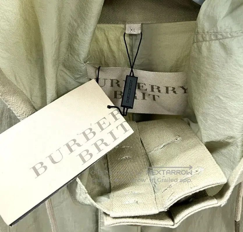 Burberry Burberry Khaki Green Men's Trench Coat. Size US XL / EU 56 / 4 - 3 Thumbnail