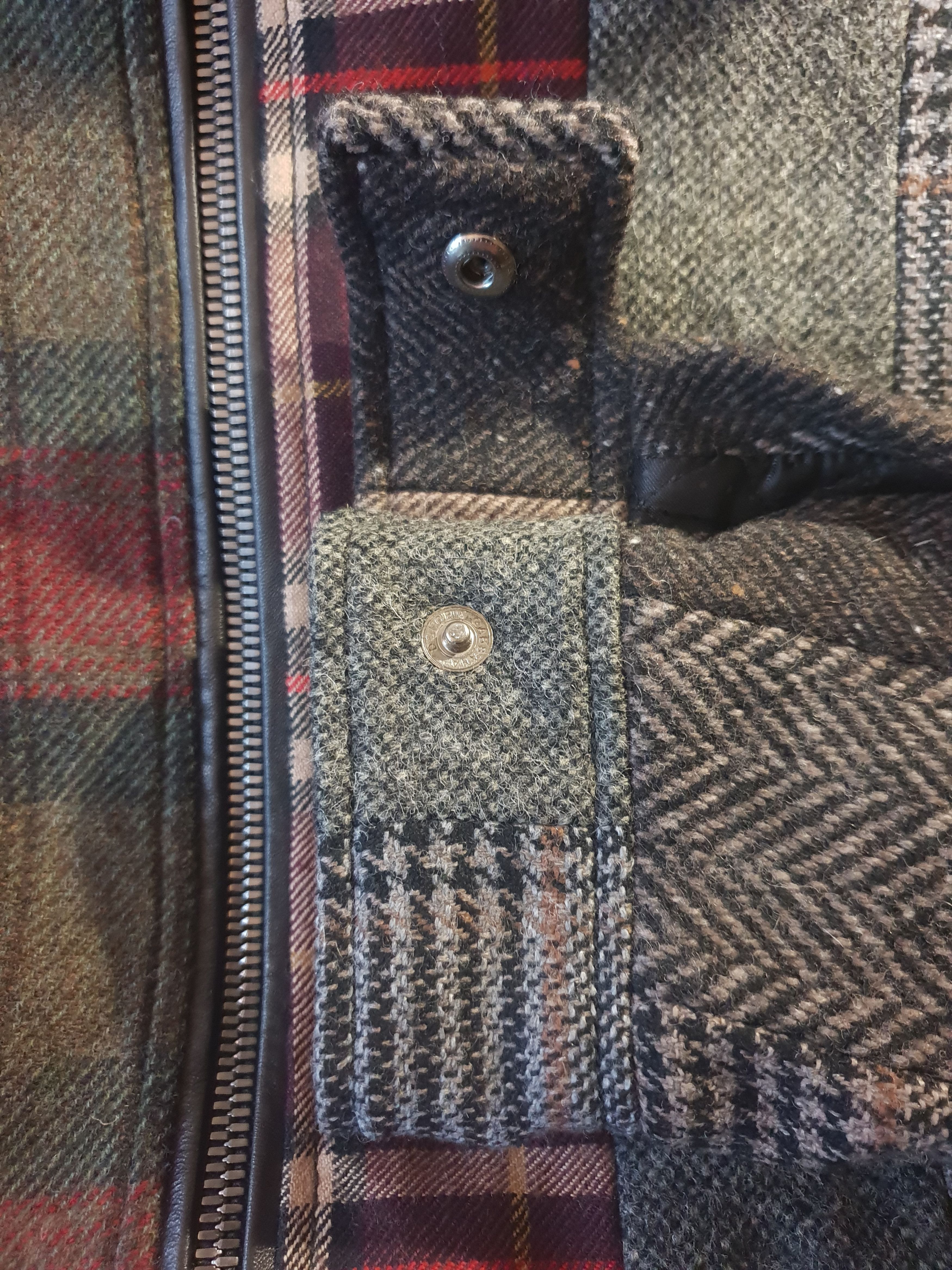 Dolce & Gabbana Dolce and Gabbana Patchwork Quilted Woolblend Jacket Size US M / EU 48-50 / 2 - 13 Thumbnail