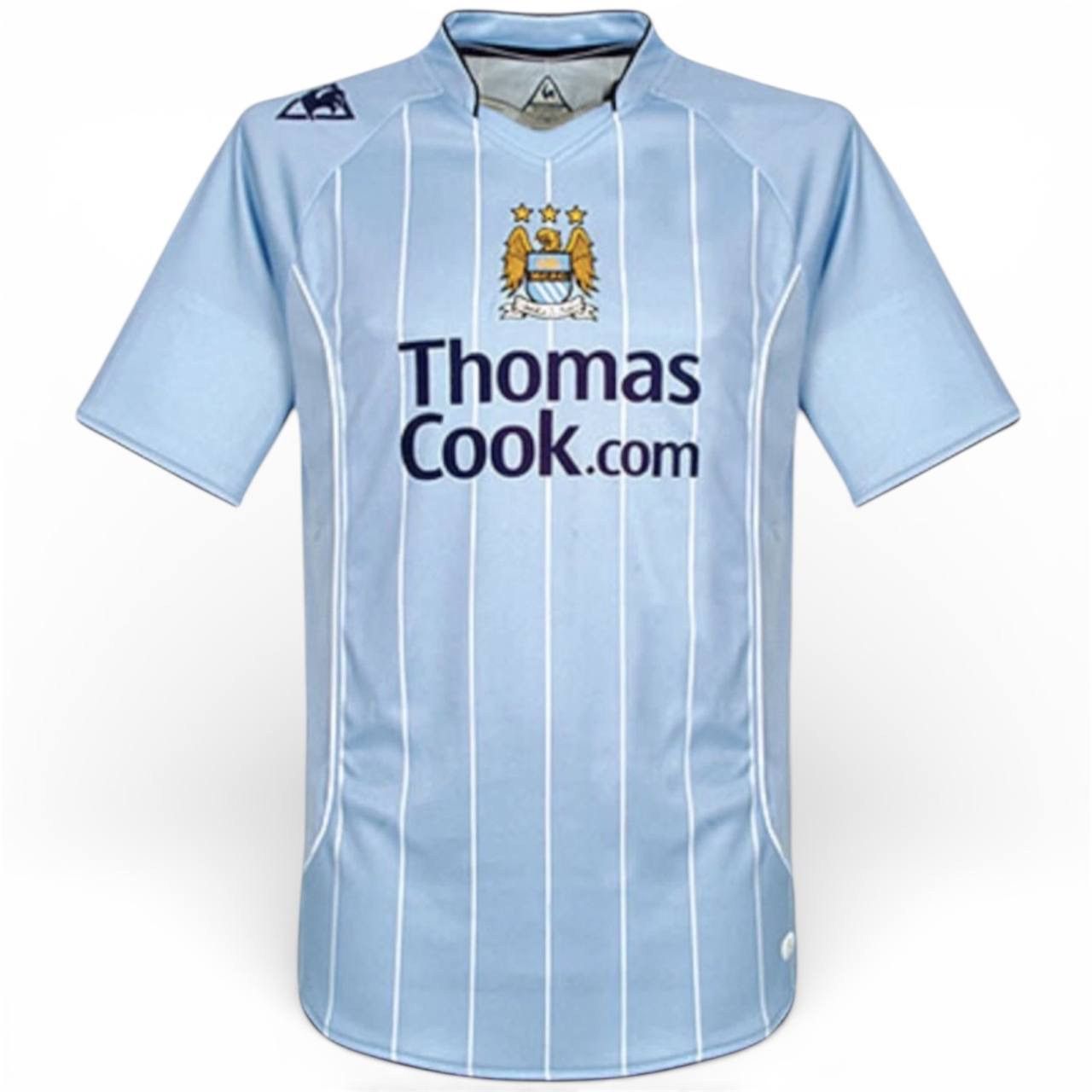 Le Coq Sportif 2007/08 MANCHESTER CITY HOME SOCCER JERSEY FOOTBALL SHIRT L Size US L / EU 52-54 / 3 - 1 Thumbnail