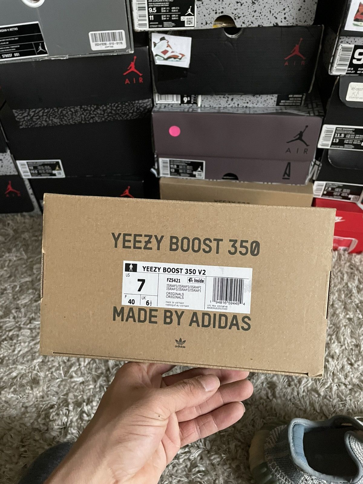 Yeezy Yeezy 350 Israfil Size US 7.5 / EU 40-41 - 12 Thumbnail