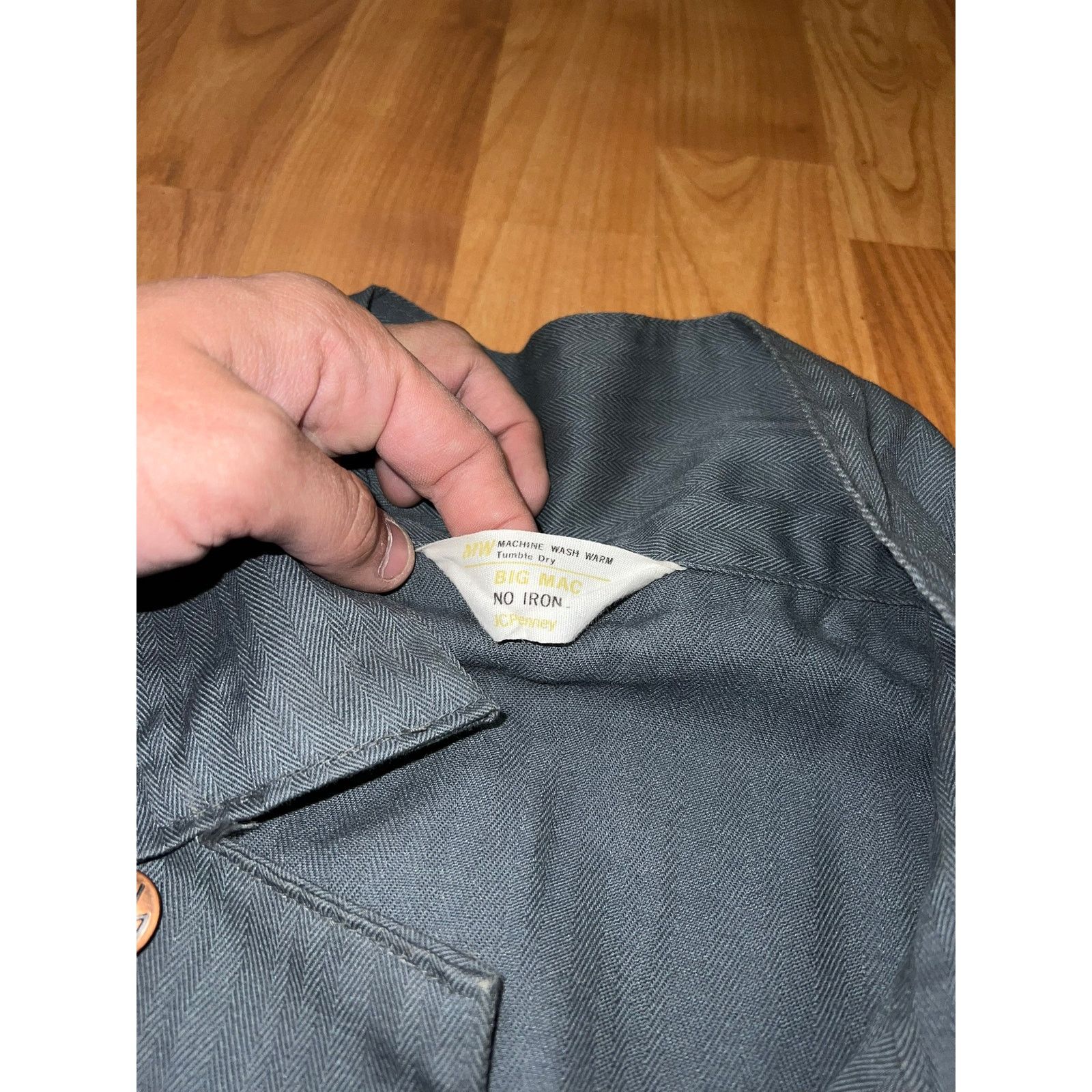 Vintage Vintage Big Mac Coveralls Gray JC Penney 1960s 70s VTG 3XL Size US XXL / EU 58 / 5 - 7 Thumbnail
