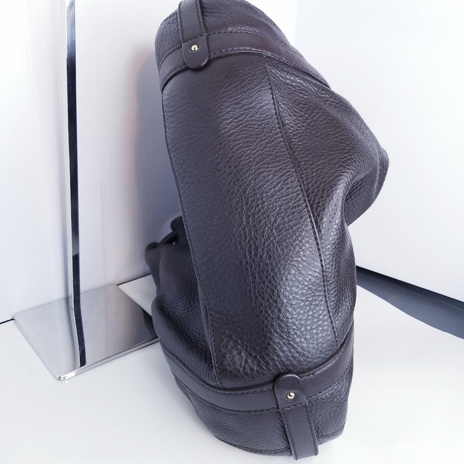 Cole Haan Village II pebbled leather oversize hobo satchel Purse Size ONE SIZE - 8 Thumbnail