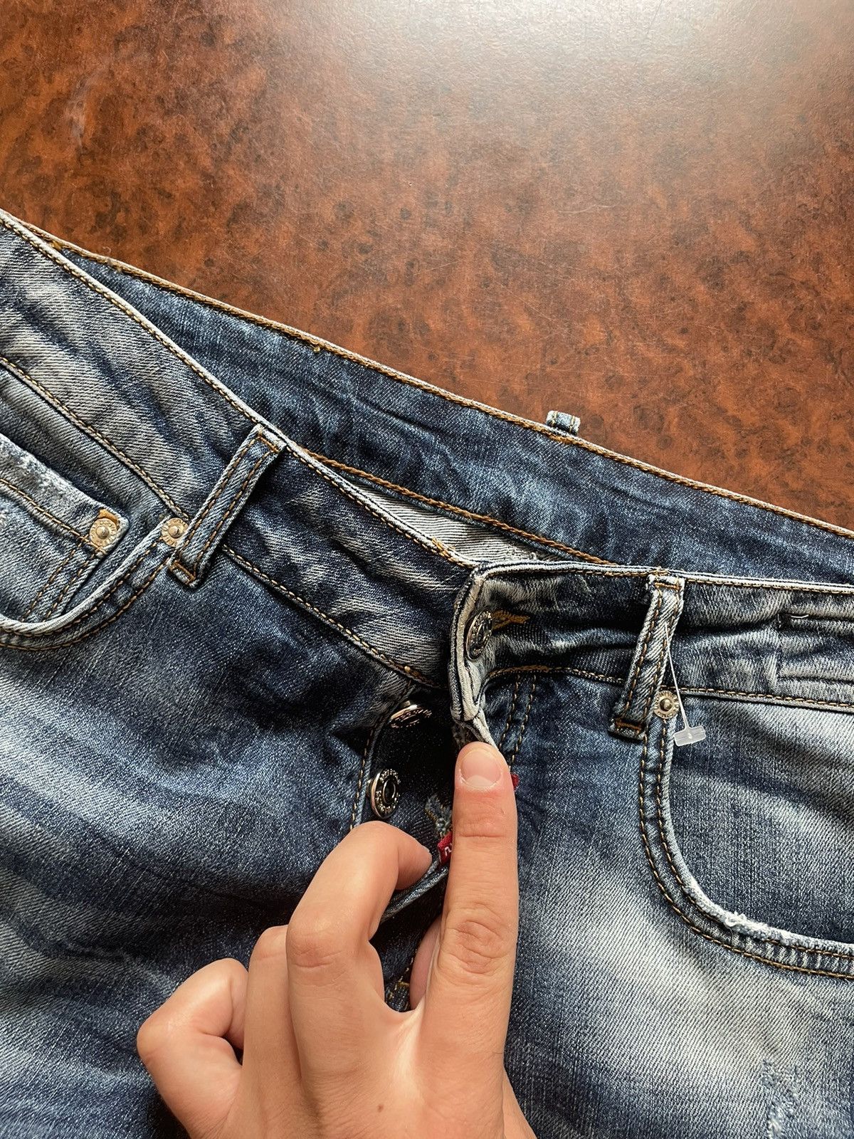 Dsquared2 Dsquared 2 jeans distress denim pants joggers chrome rock Size US 30 / EU 46 - 5 Thumbnail