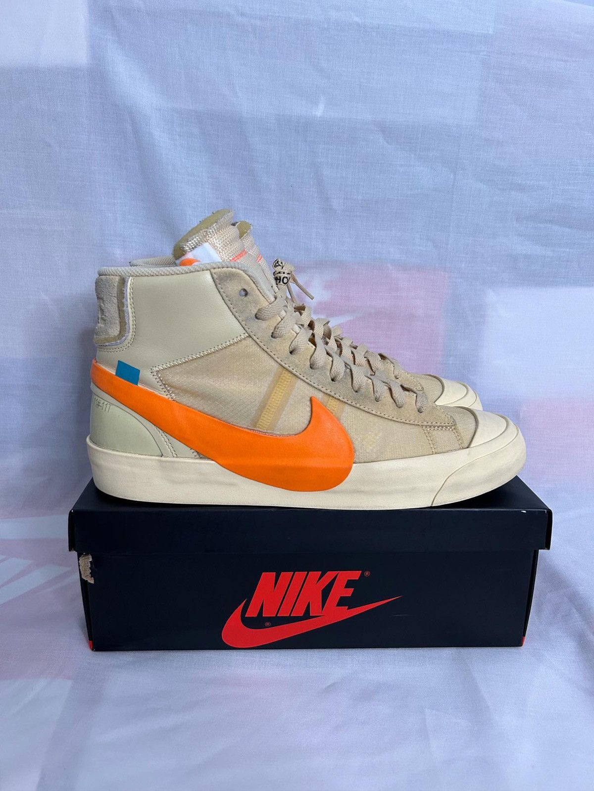image of Off White Hallow Eve Size 12 Shoes in Beige, Men's