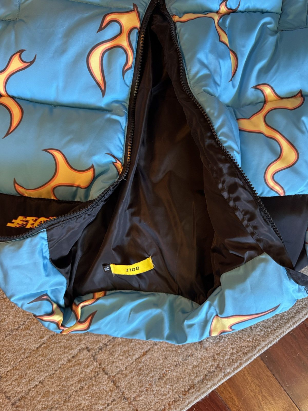 Golf Wang Golf wang flame puffer jacket Size US M / EU 48-50 / 2 - 3 Thumbnail
