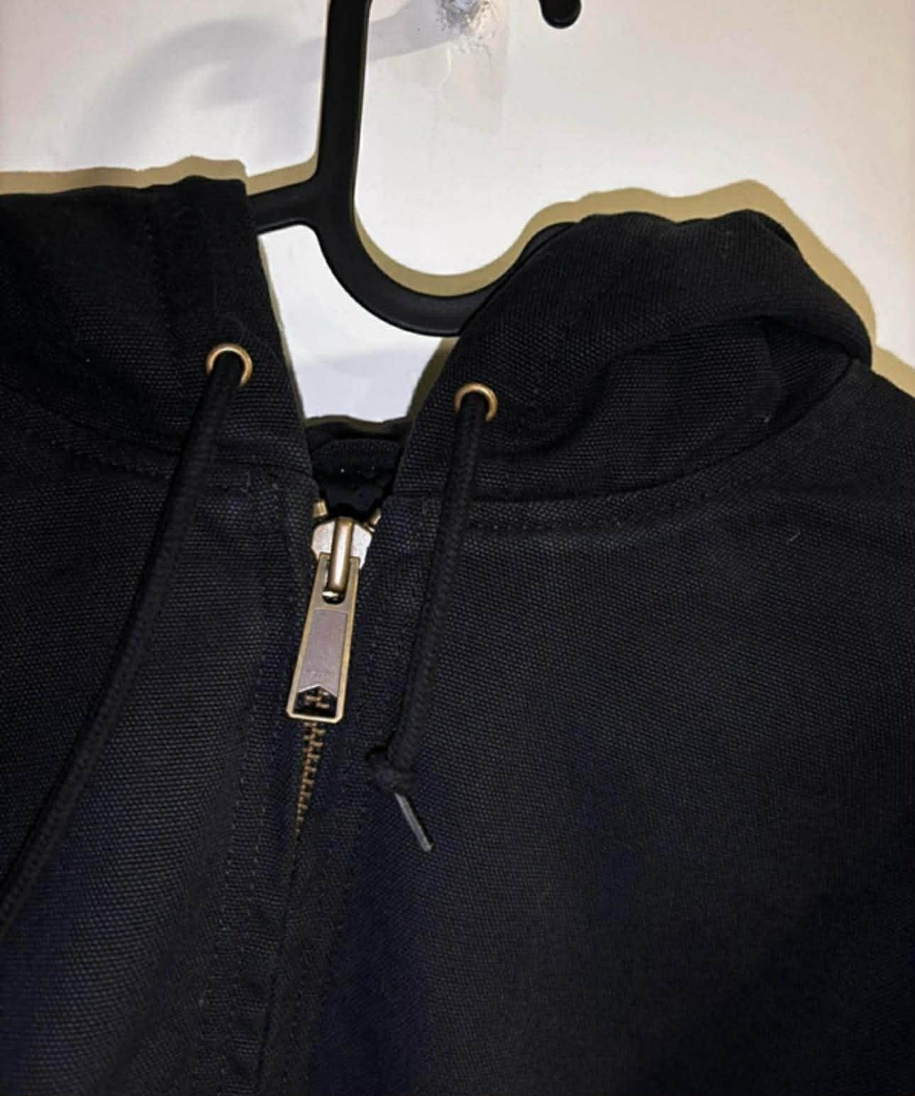 Supreme Supreme AOI Embroidered Hooded Work Jacket (Black) Size US S / EU 44-46 / 1 - 8 Thumbnail