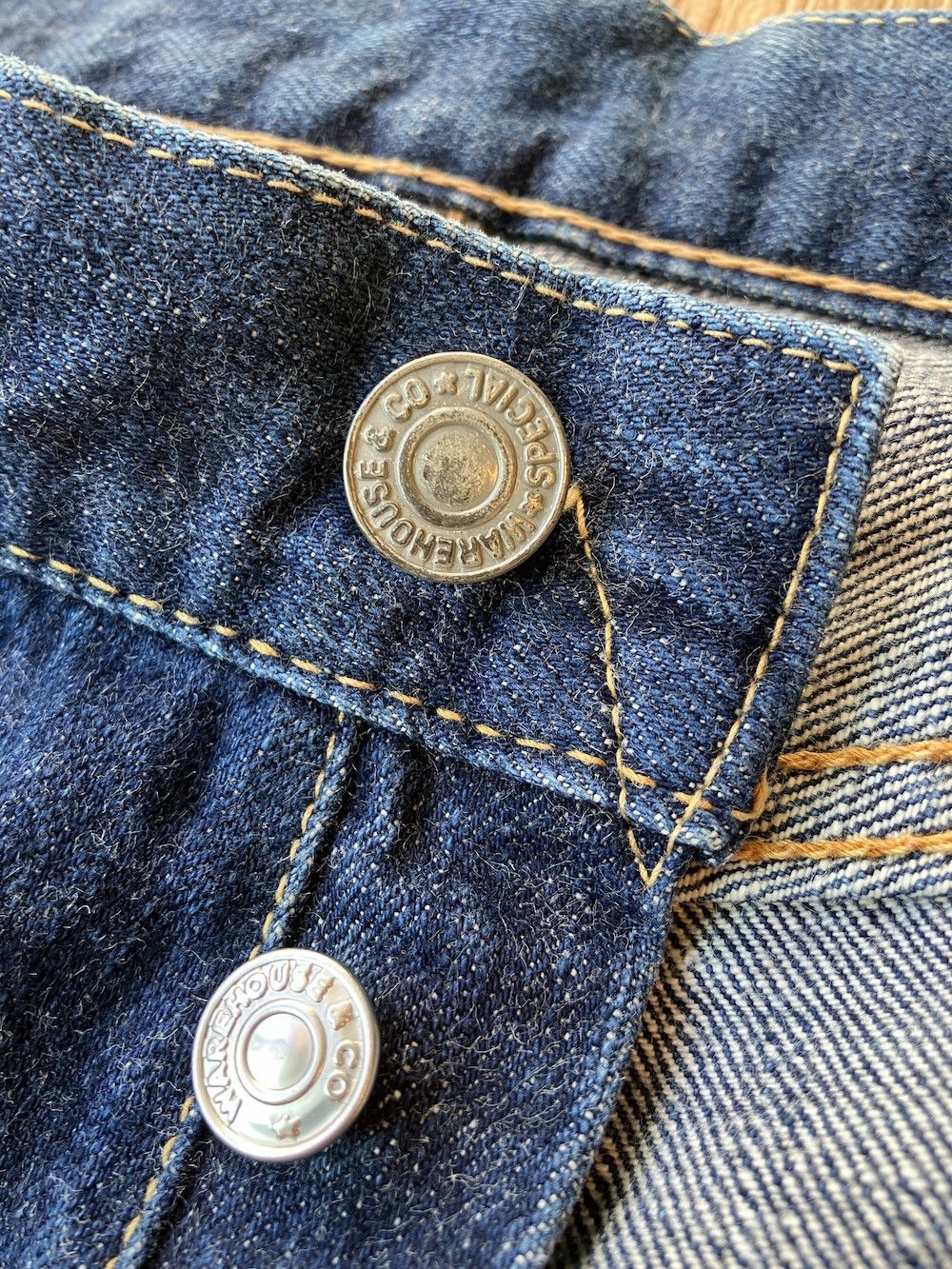 Warehouse & Co. WAREHOUSE CO. 1101 W31 x L32 Vintage Osaka 5 Selvedge Jeans Size US 31 - 6 Thumbnail