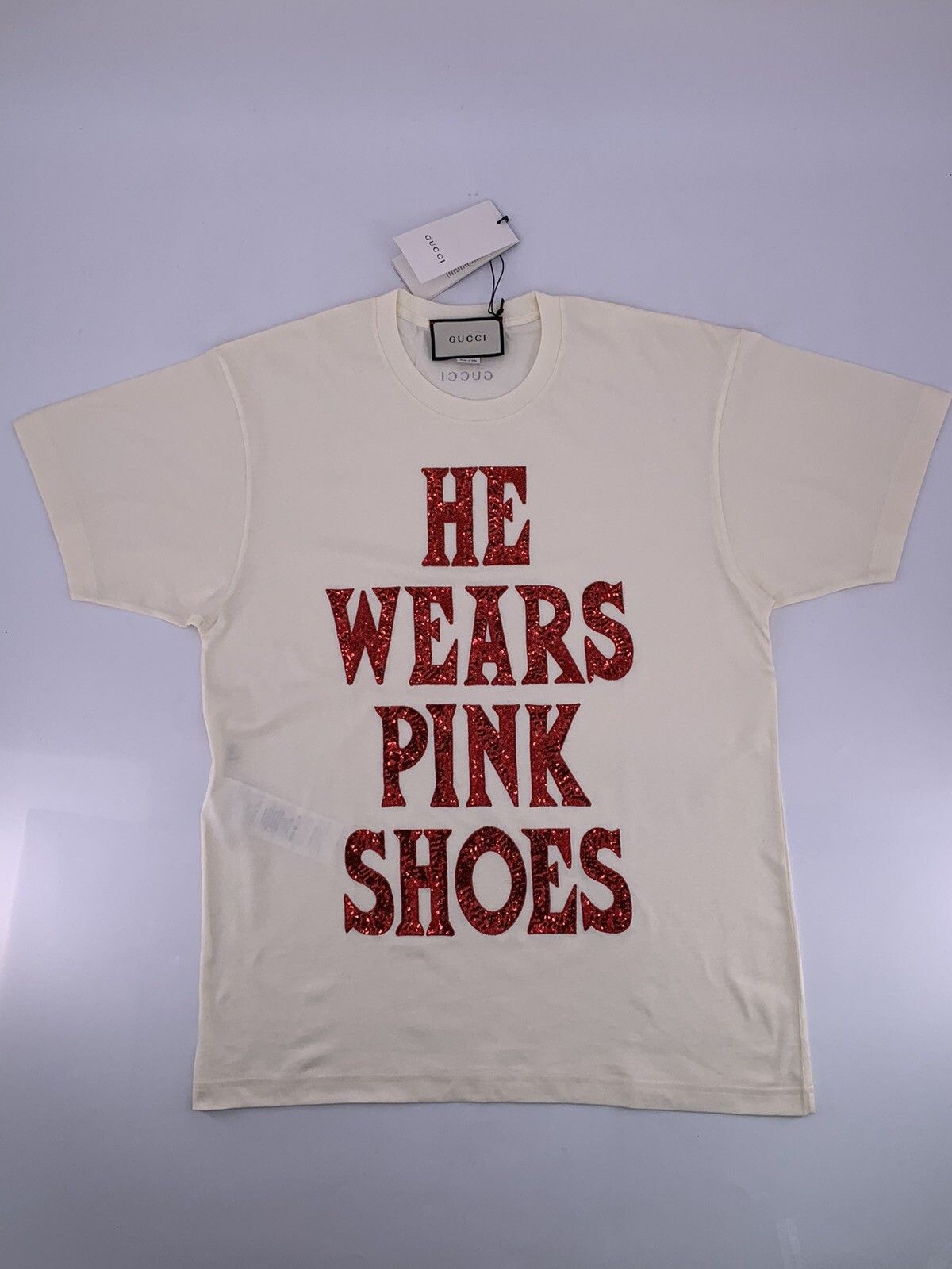 Gucci New Gucci Woman's T-Shirt Size-XS Size XS / US 0-2 / IT 36-38 - 5 Thumbnail