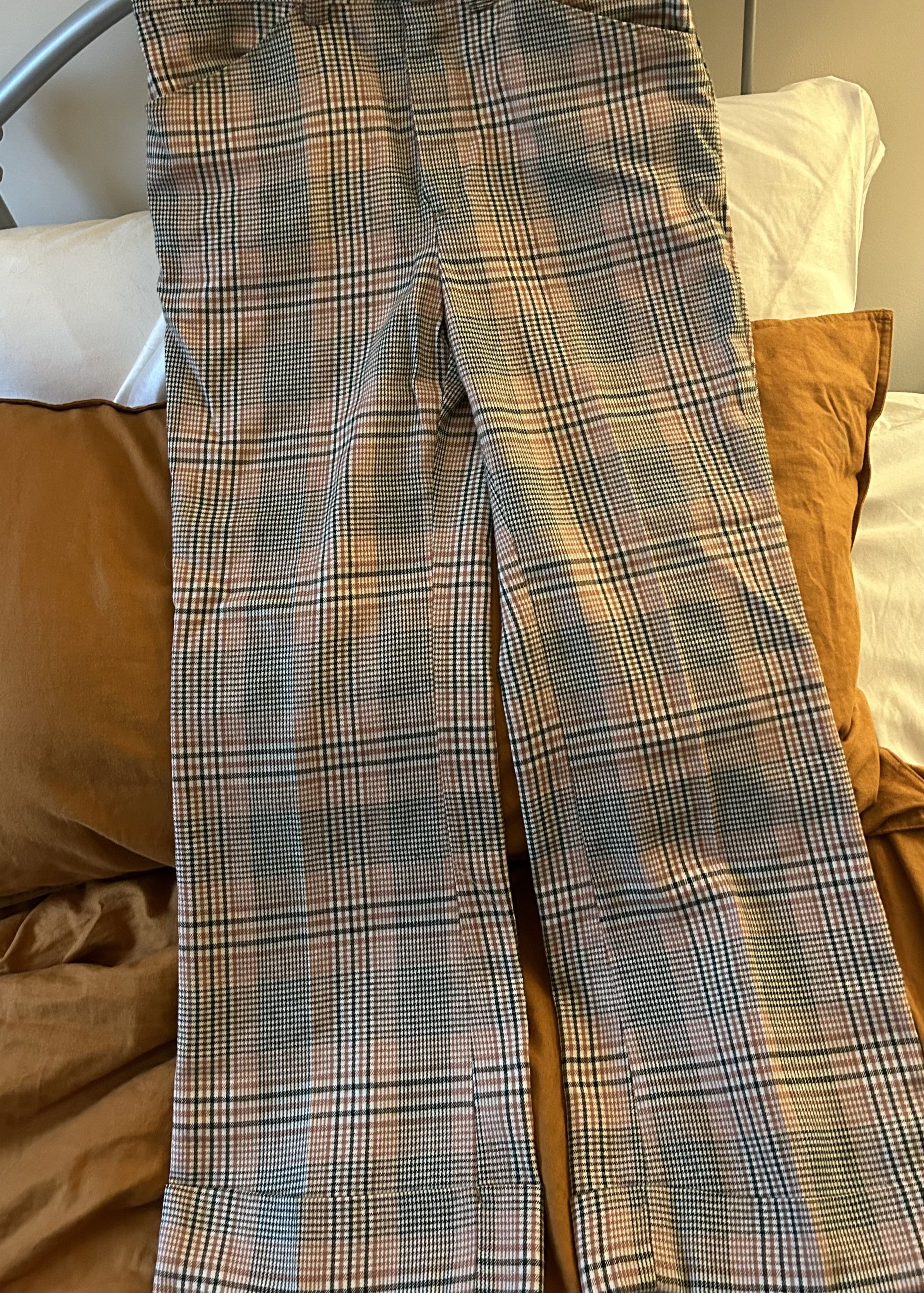 Wrangler VTG 1970s Wrangler Wide Leg Trousers Size US 34 / EU 50 - 5 Thumbnail