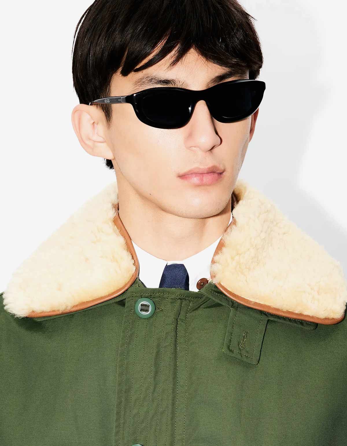 Kenzo Kenzo Green Army Flight Jacket Size US L / EU 52-54 / 3 - 7 Thumbnail