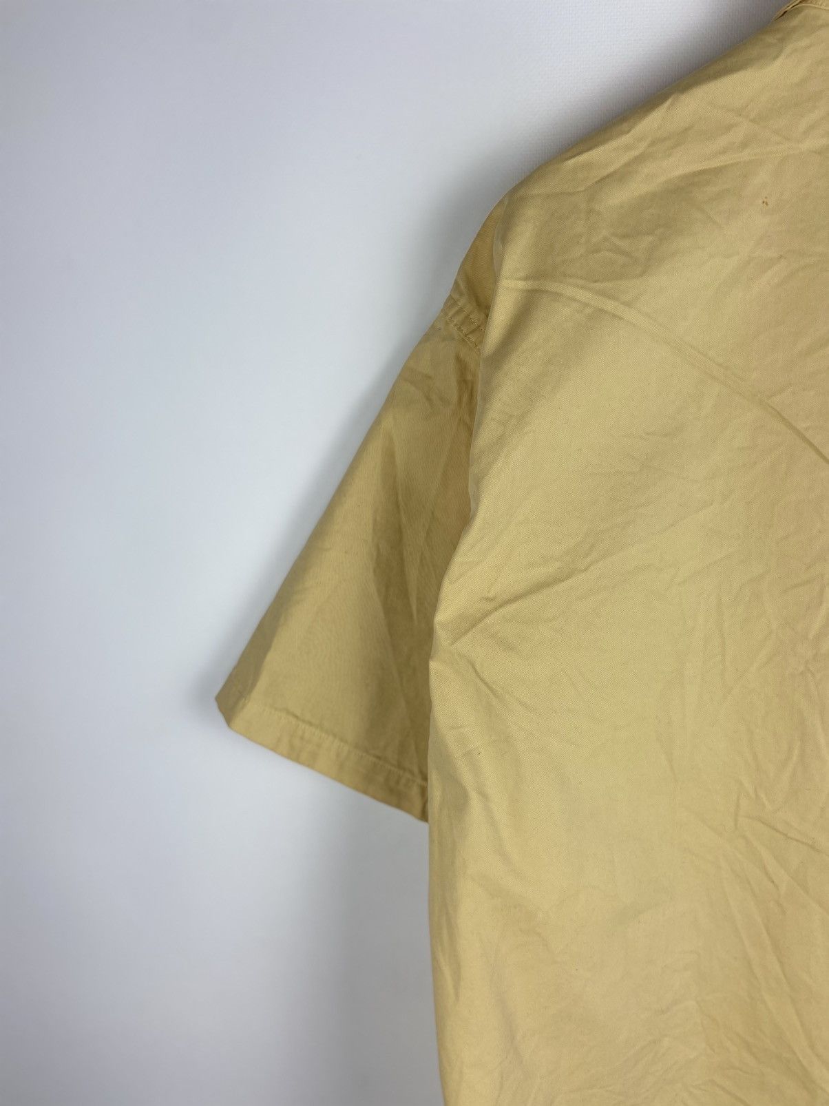 Stan Ray Stan Ray USA Men's Short Sleeve Yellow Button Shirt Sz XL Size US XL / EU 56 / 4 - 10 Thumbnail