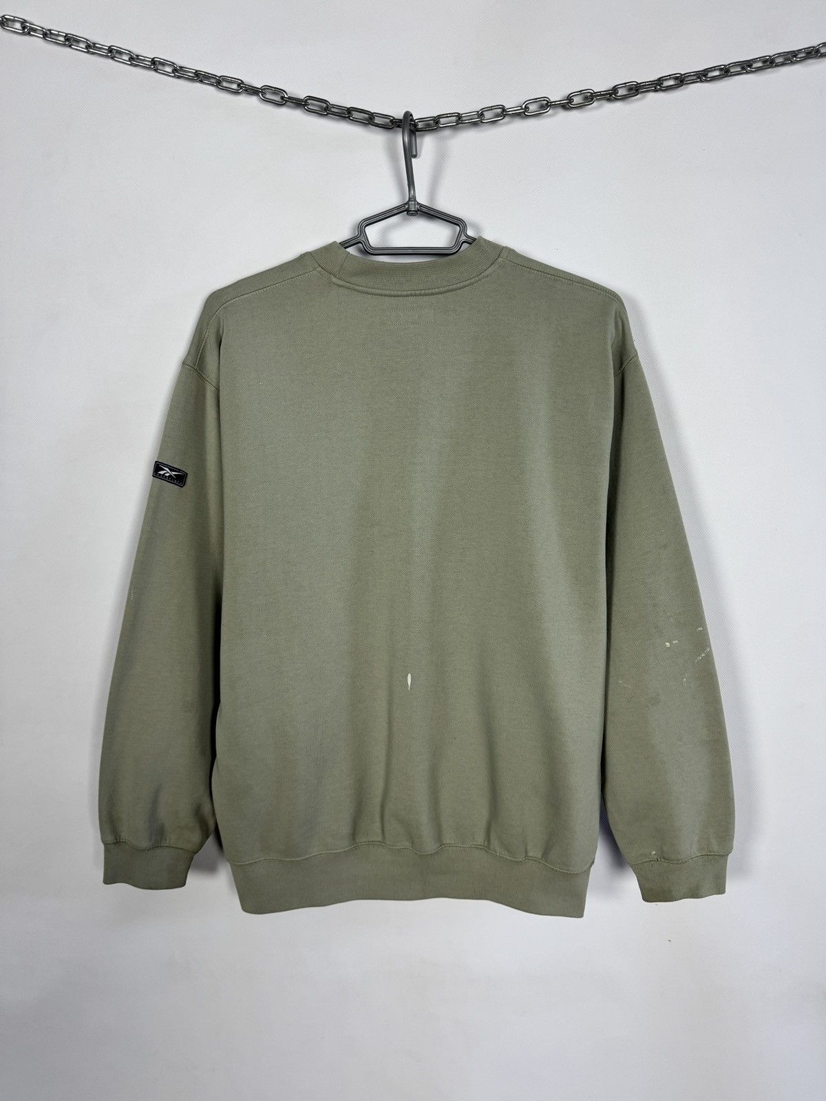 Reebok Reebok Vintage 90s Crewneck Sweatshirt Big Logo Retro Sz M-L Size US L / EU 52-54 / 3 - 11 Thumbnail