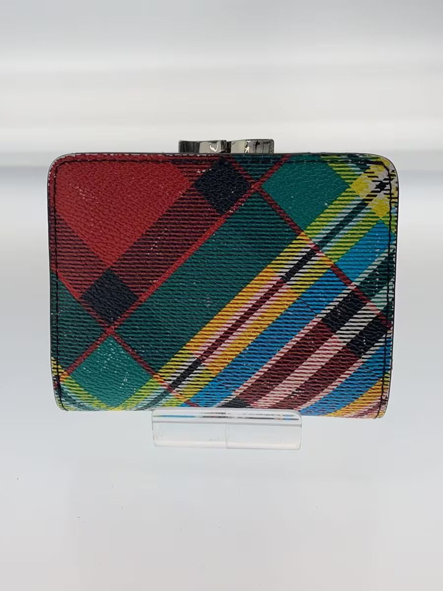 Vivienne Westwood Anglomania Plaid Orb Leather Wallet Size ONE SIZE - 2 Thumbnail