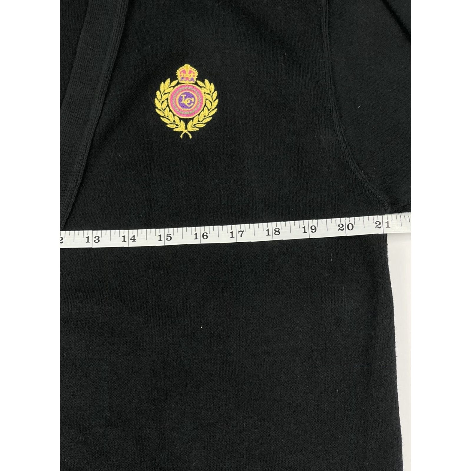 Vintage VINTAGE Liz Sport Cardigan Sweater Black Cable-Knit Sz S Padded Long Sleeve USA Womens Size S / US 4 / IT 40 - 6 Thumbnail