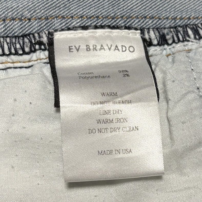Ev Bravado EV BRAVADO do you think I'm crazy? DISTRESSED JEANS Size US 34 / EU 50 - 11 Thumbnail