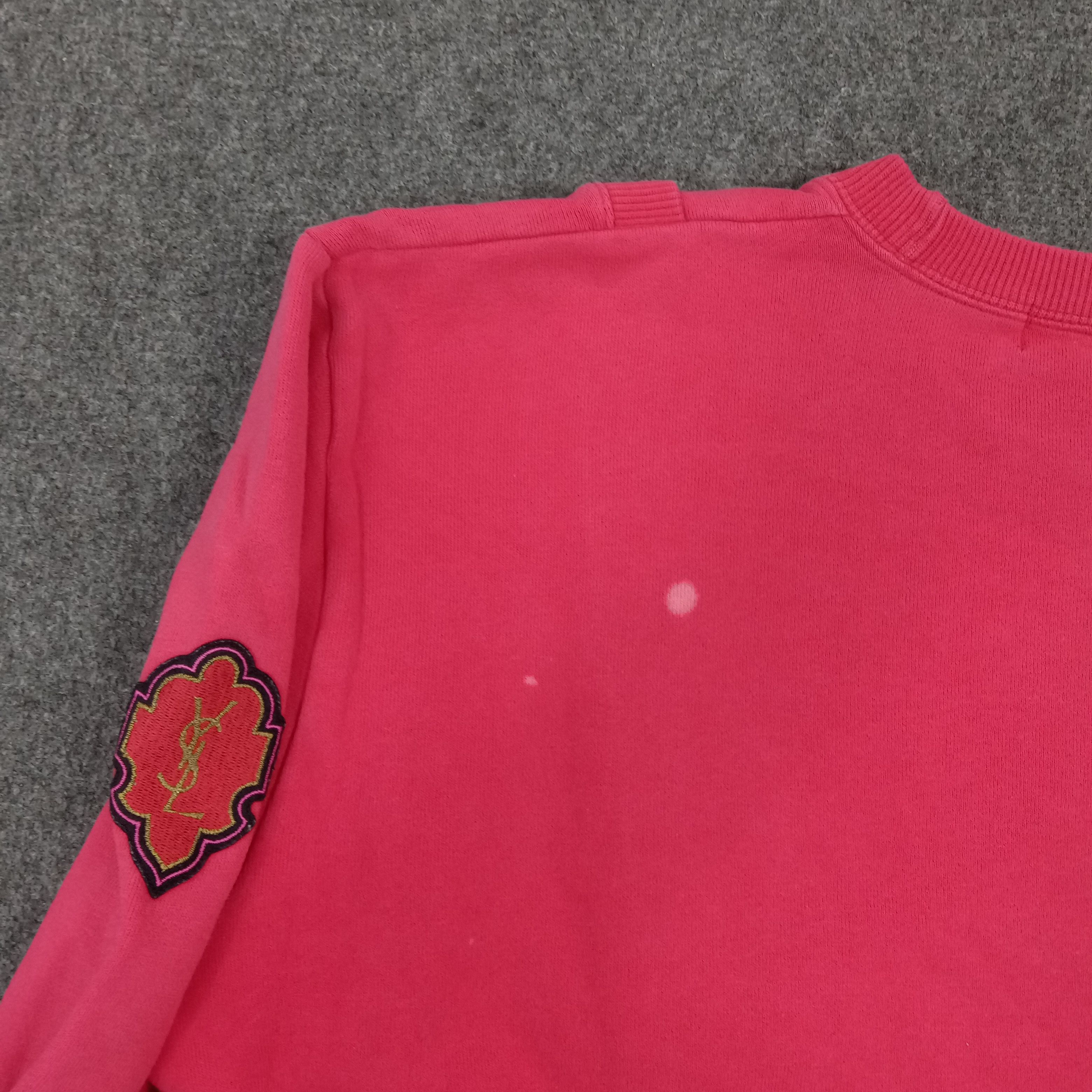 Vintage × Yves Saint Laurent Yves Saint Lauren Italian Brand Sweatshirt Size US L / EU 52-54 / 3 - 5 Thumbnail