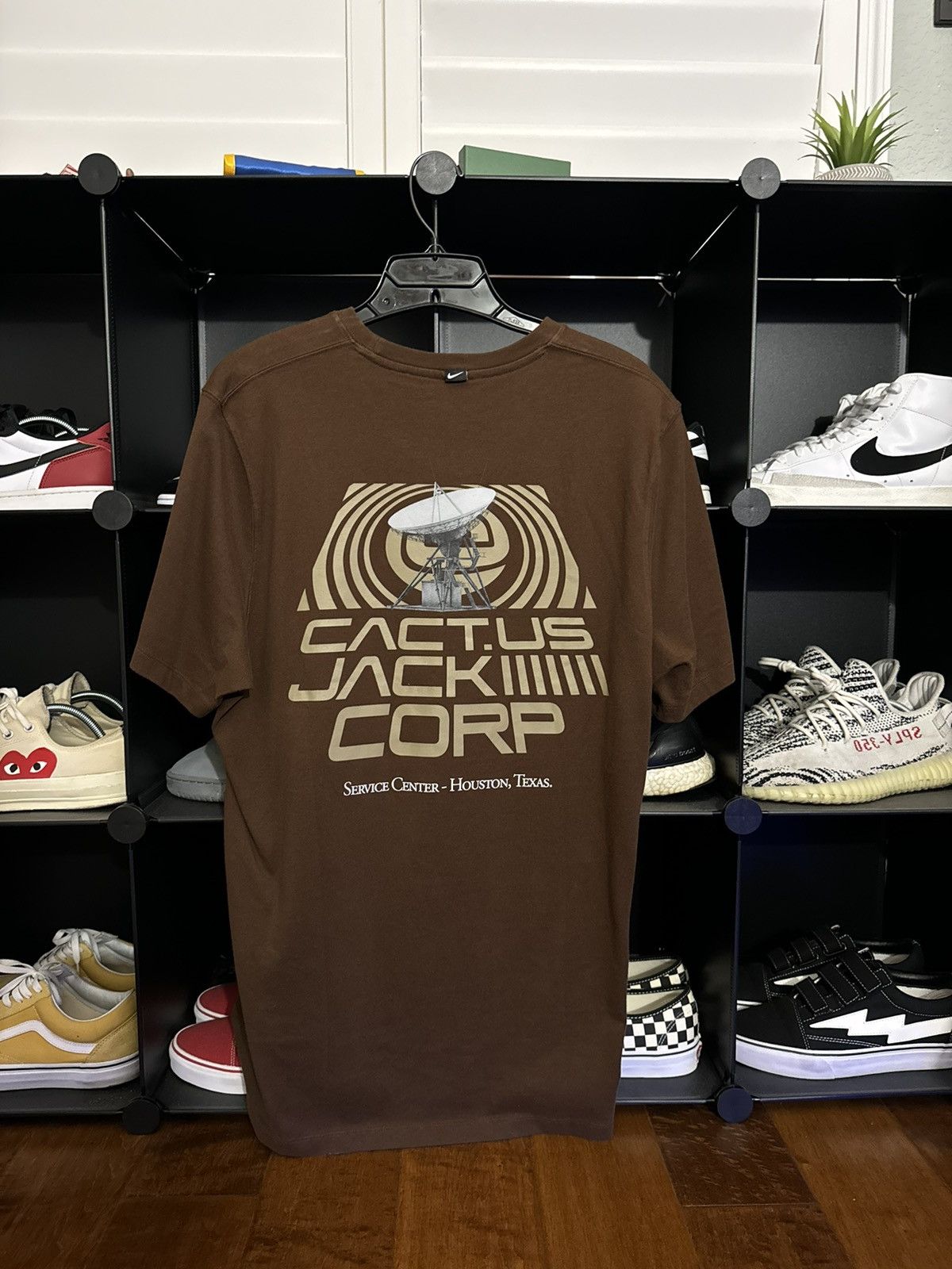 Nike × Travis Scott Nike x Travis Scott Cactus Service Center Tee Size US M / EU 48-50 / 2 - 2 Thumbnail