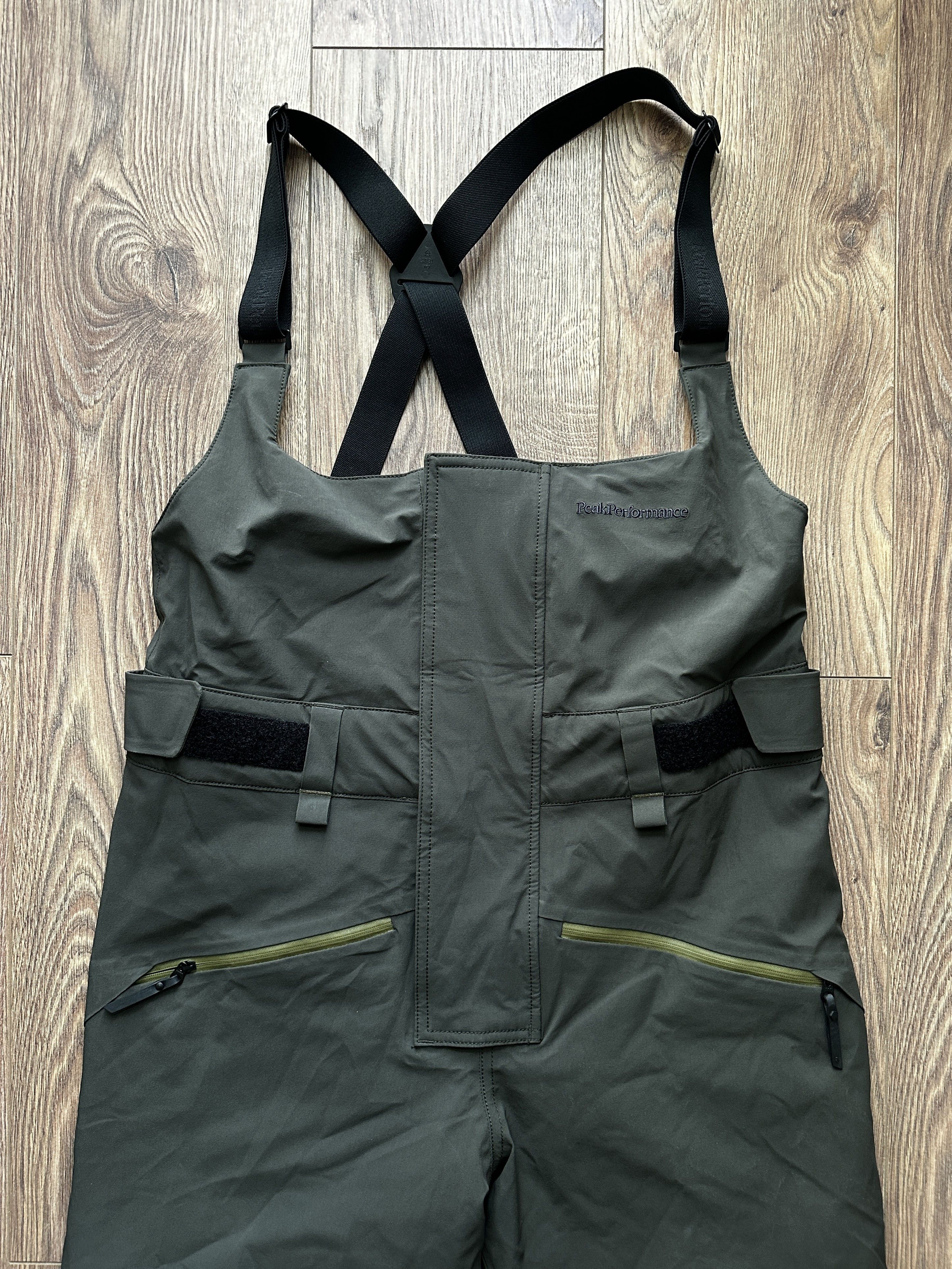 Peak Performance PEAK PERFORMANCE W W2L Stretch Bib Pants OLIVE EXTREME-PIN Size 28" / US 6 / IT 42 - 5 Thumbnail