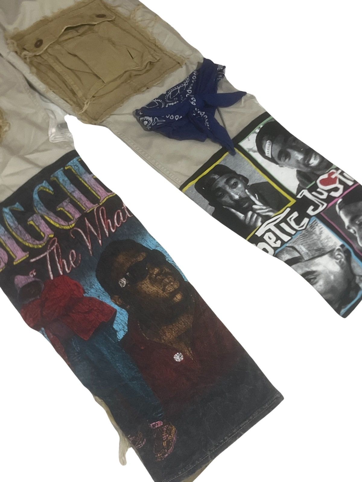 Vintage Jrcustomspr “legends never die” 1 of 1custom jeans Size US 34 / EU 50 - 2 Thumbnail