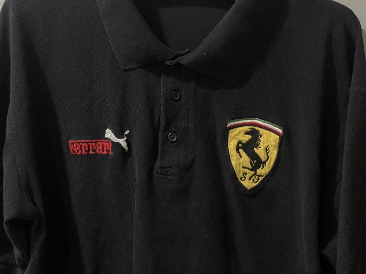 Ferrari Vintage Ferrari Puma Crest Racing Polo Size Large Size US L / EU 52-54 / 3 - 2 Thumbnail