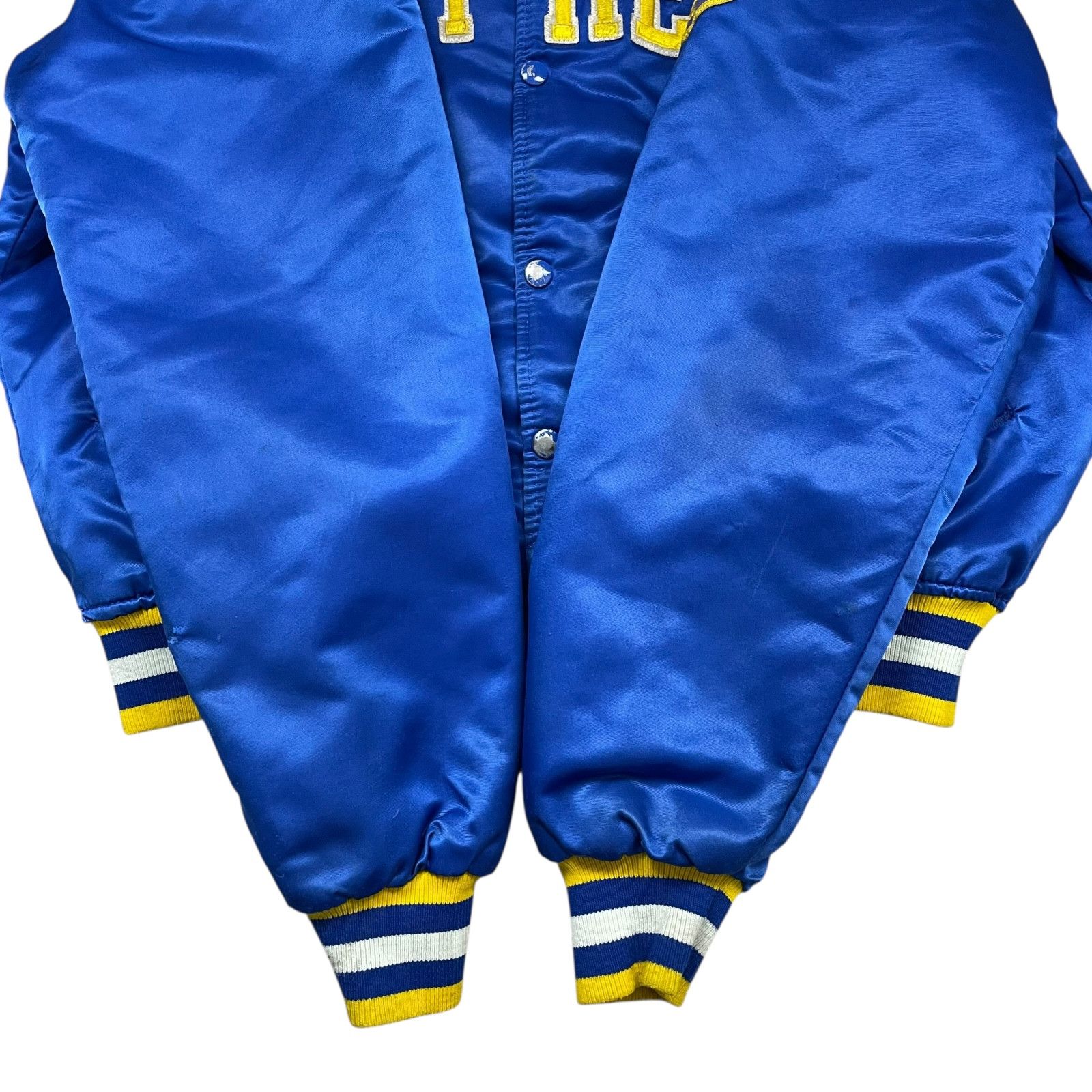VTG 90s PITTSBURGH PANTHERS STARTER SATIN JACKET L