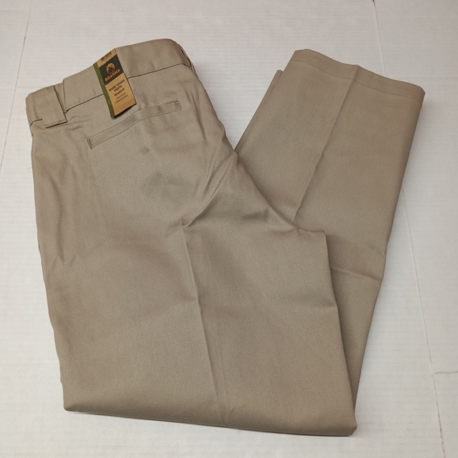 Other Brahma Men's Work Tough Pants Durable Size 42x30 Sandy Taupe Size US 42 / EU 58 - 1 Thumbnail