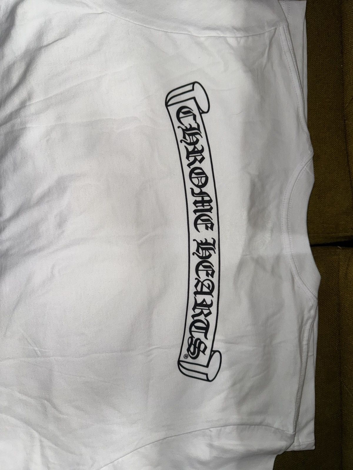 Chrome Hearts Chrome hearts basic white tee Size US M / EU 48-50 / 2 - 5 Thumbnail