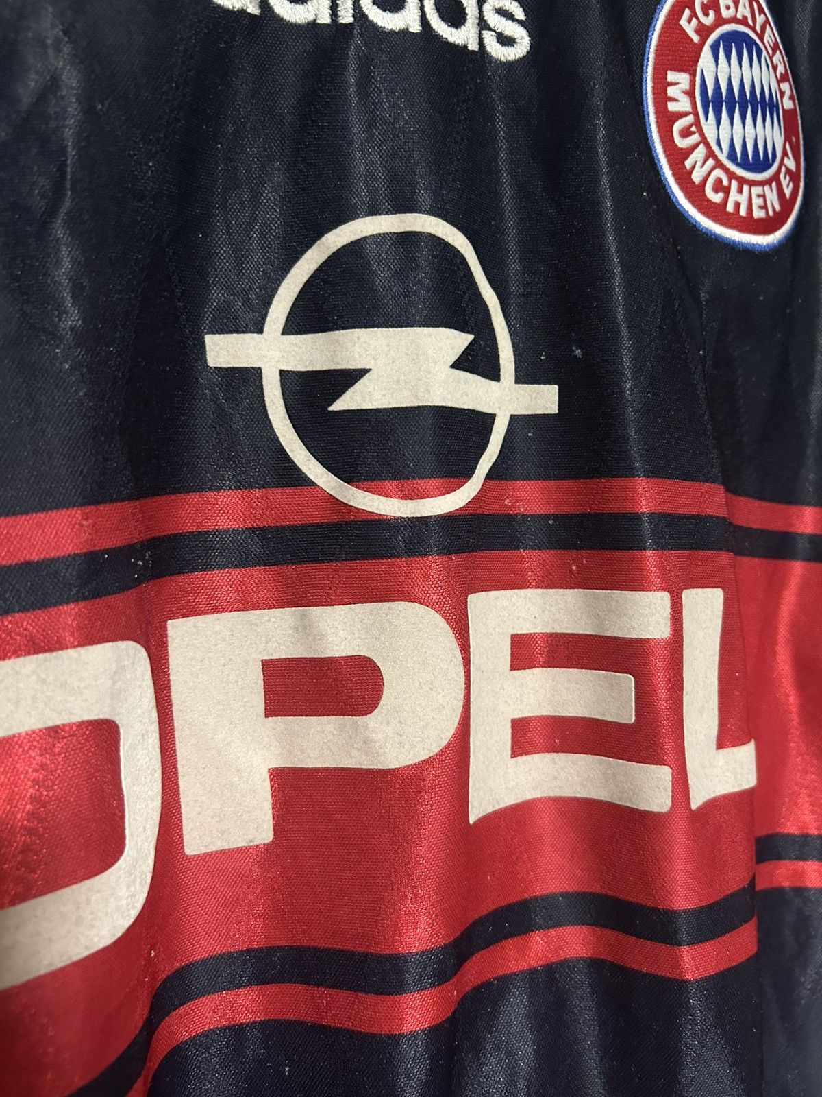 Adidas bayern zaragoza 1999 basler match football soccer Jersey Size US XL / EU 56 / 4 - 6 Thumbnail