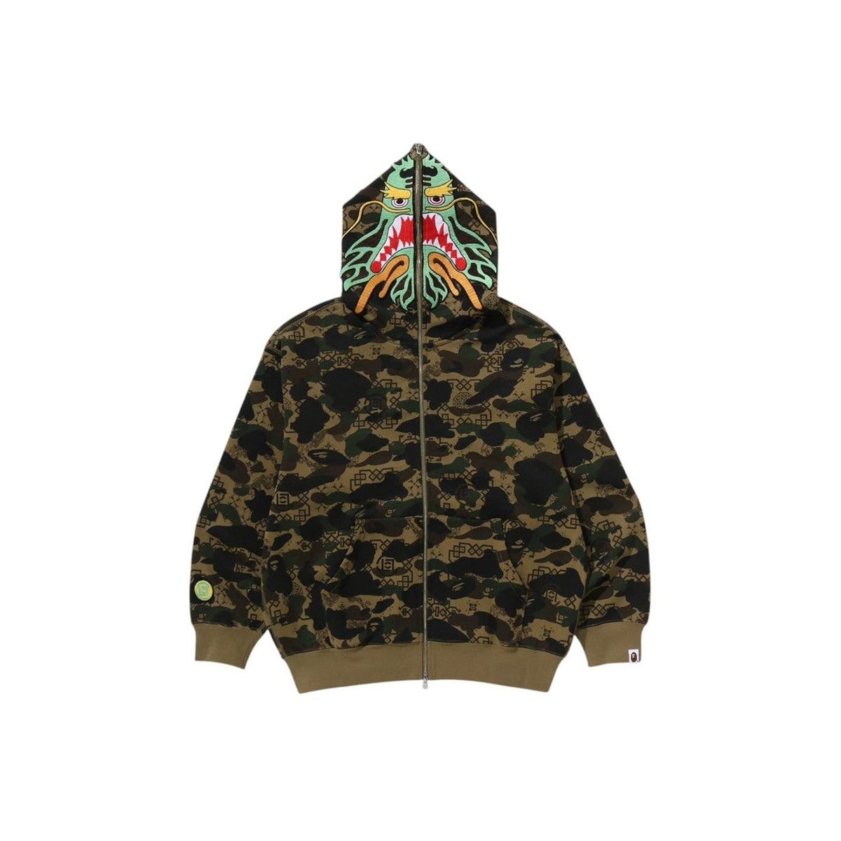 Bape BAPE x CLOT Dragon Hoodie Size US L / EU 52-54 / 3 - 2 Thumbnail