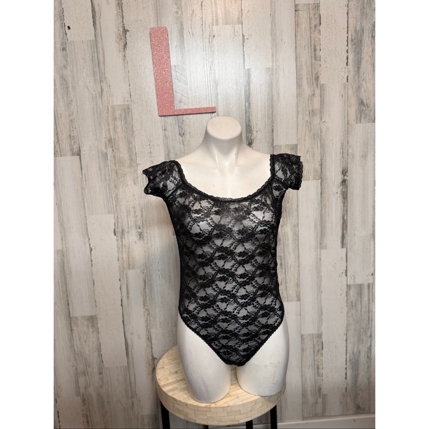 Victoria's Secret Victoria’s Secret Black Lace Bodysuit Women’s Size Large Size L / US 10 / IT 46 - 1 Thumbnail