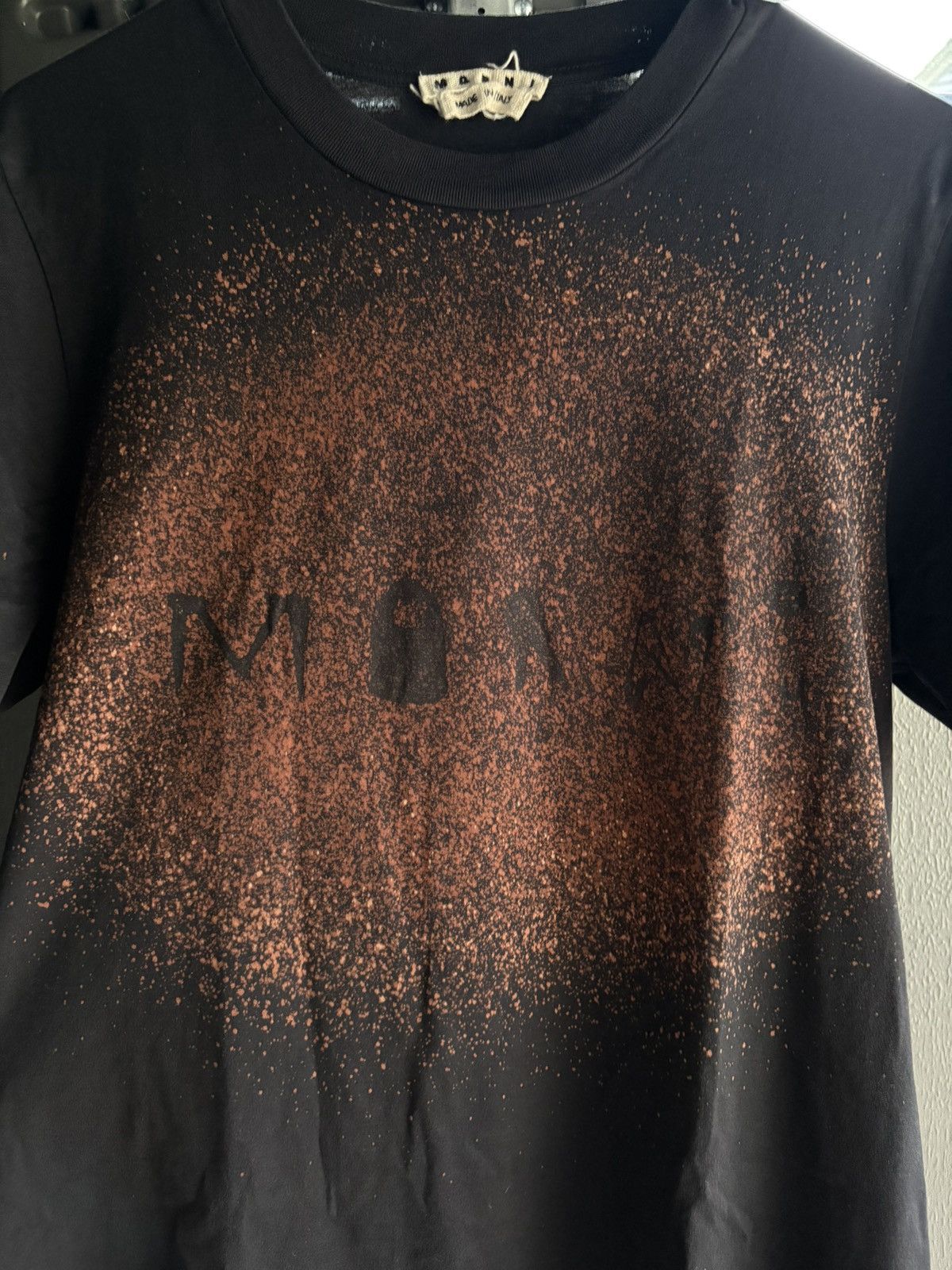 Marni Marni splattered logo T-shirt Size US M / EU 48-50 / 2 - 2 Thumbnail