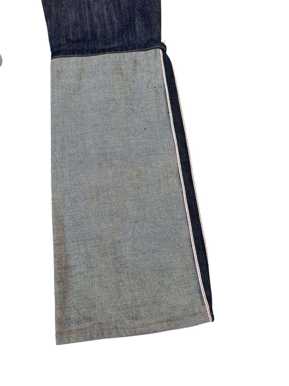 Vintage CLUTCH Japan Folded Leg Redline Selvedge Denim Size US 30 / EU 46 - 19 Thumbnail