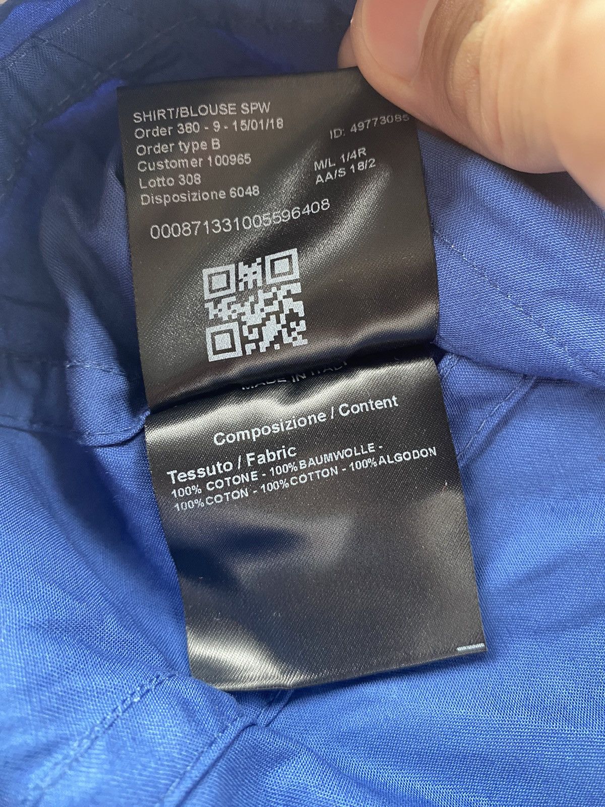 Calvin Klein 205W39NYC Raf Simons x CK x Calvin Klein 205W39NYC Size US L / EU 52-54 / 3 - 9 Thumbnail