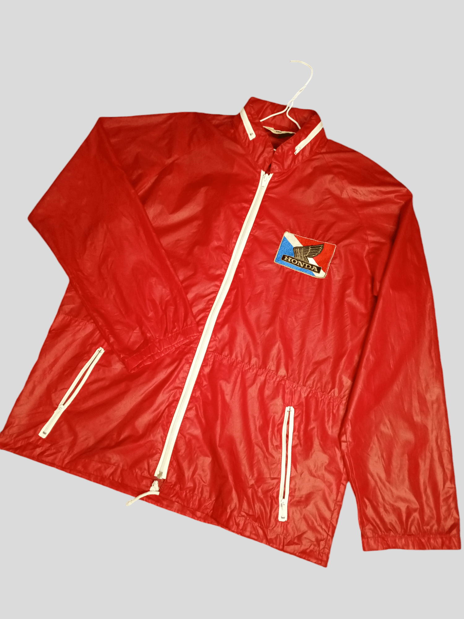 Honda × Japanese Brand × Vintage 💥 HONDA JACKET ZIP UP NICE 💥 Size US L / EU 52-54 / 3 - 1 Thumbnail