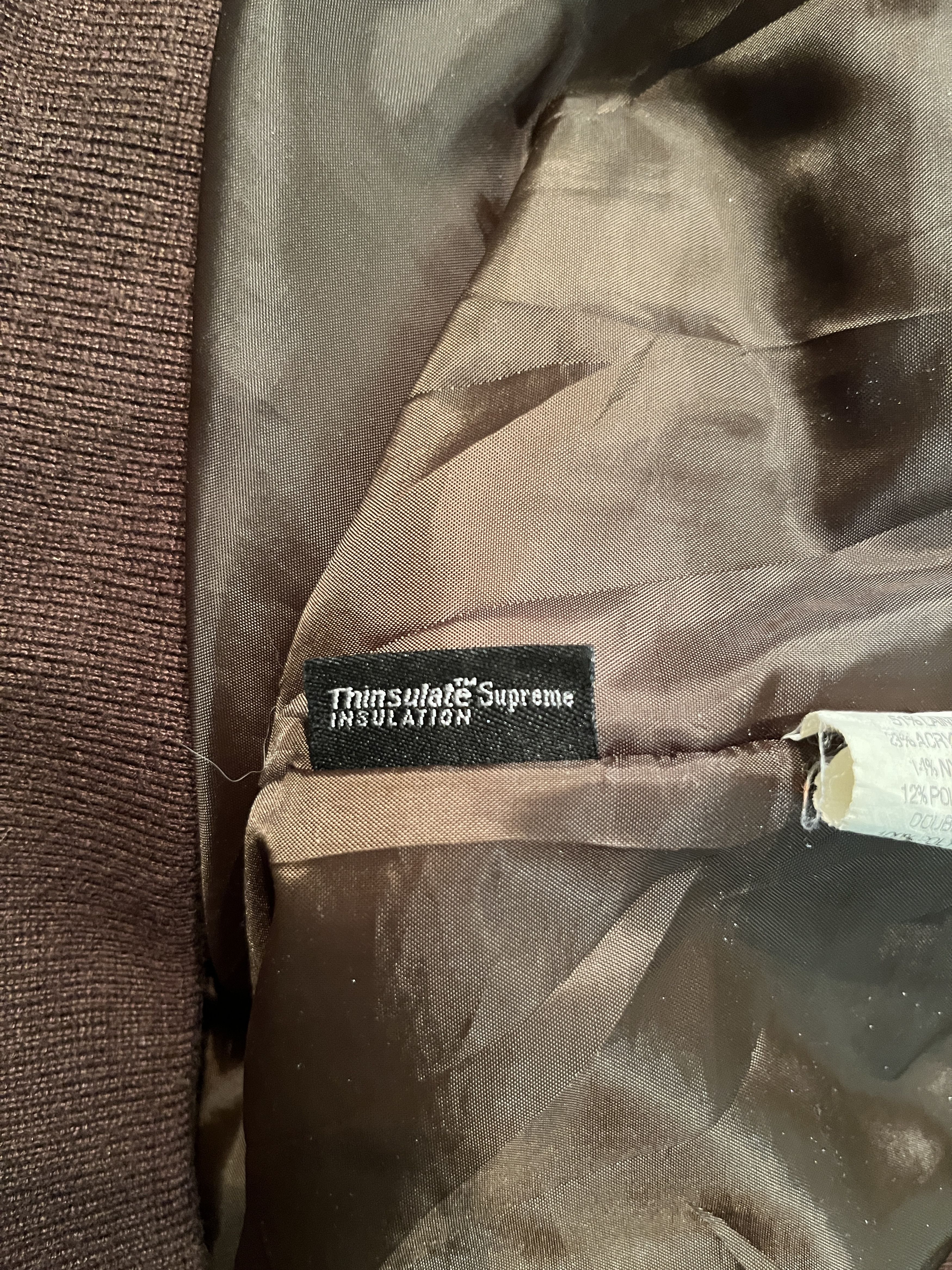 Vintage Vintage L.L. Bean Herringbone Bomber Jacket Large Size US L / EU 52-54 / 3 - 9 Thumbnail