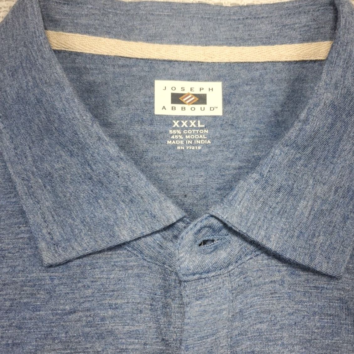 Joseph Abboud Joseph Abboud Polo Shirt Mens XXXL 3XL Short Sleeve Pocket Cotton Modal NWT NEW Size US XXL / EU 58 / 5 - 5 Thumbnail