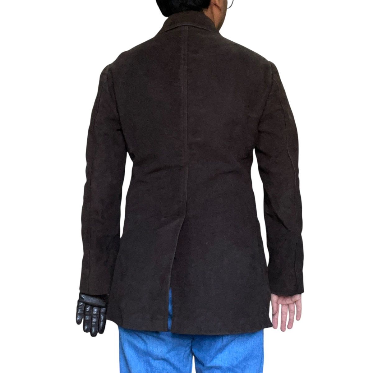 Armani Collezioni 🇮🇹 ARMANI COLLEZIONI ITALY ARCHIVE DOUBLE BREASTED SUEDE COAT Size US M / EU 48-50 / 2 - 5 Thumbnail