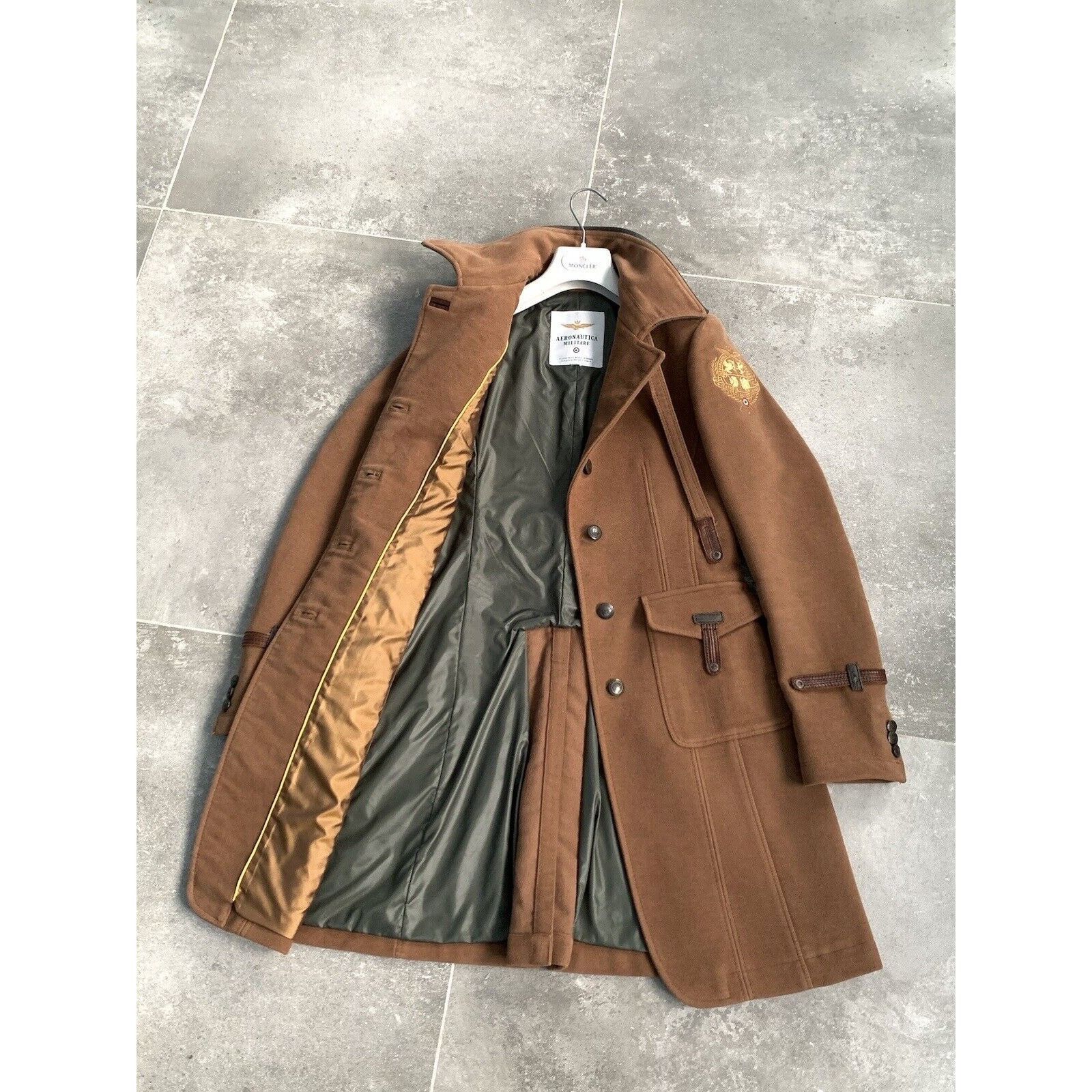Aeronautica Militare Womens AERONAUTICA MILITARE Trench Coat Jacket EU 36 IT 40 S Size S / US 4 / IT 40 - 3 Thumbnail
