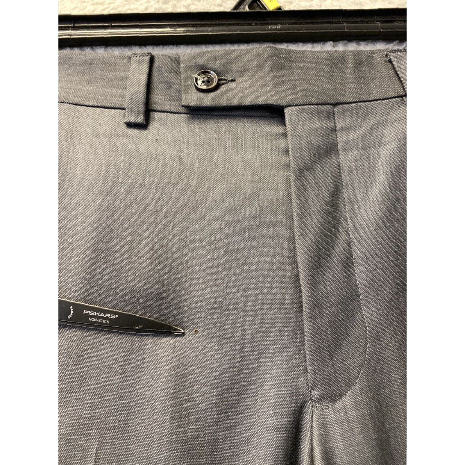 Ted Baker Ted Baker Modern Fit Dress Pants Men’s 36x32 Charcoal Gray Wool Blend /0402 Size US 36 / EU 52 - 3 Thumbnail